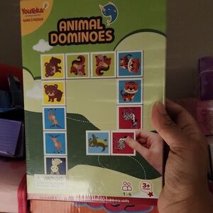 Animal Dominoes Game